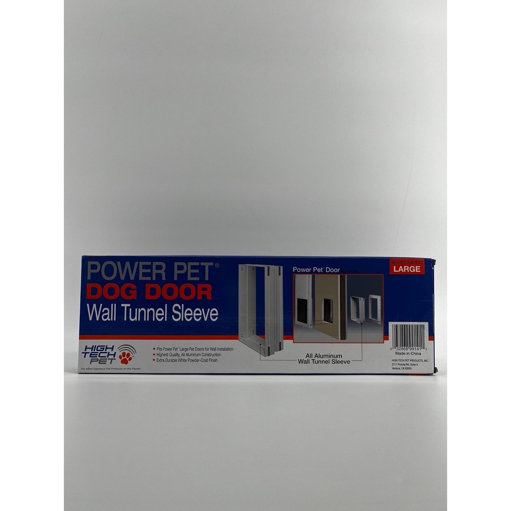 High Tech Pet Power Pet Dog Door Wall Tunnel Sleeve Model AW-PX2 Large